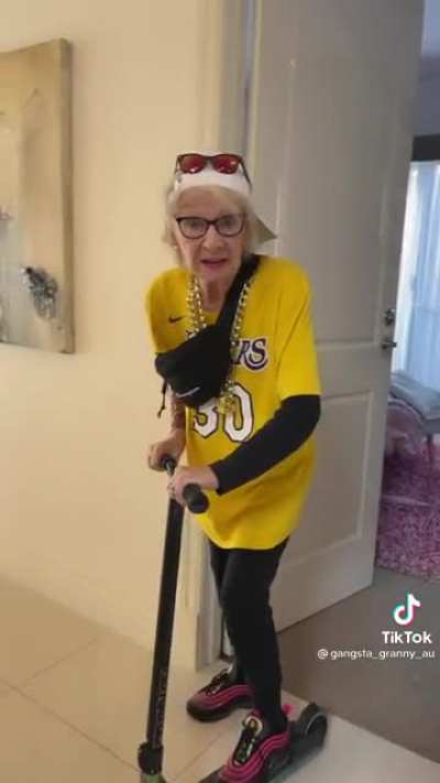 She is the coolest grandma ever