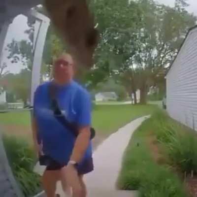 She tried to be careful.