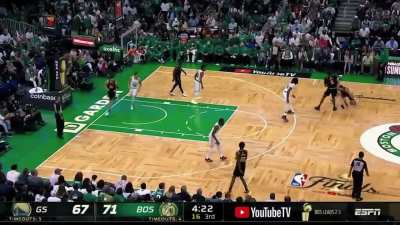 the level of difficulty in these shots…he was in the zone