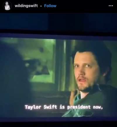 “Taylor Swift is president now” in Roswell, New Mexico