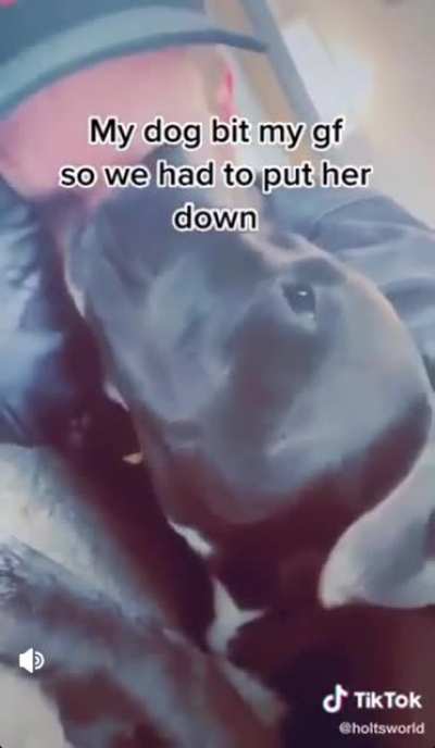 Very sad moment