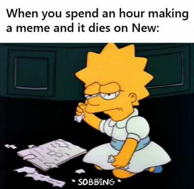 Legit took me over an hour to figure out how to make a gif meme too lmao