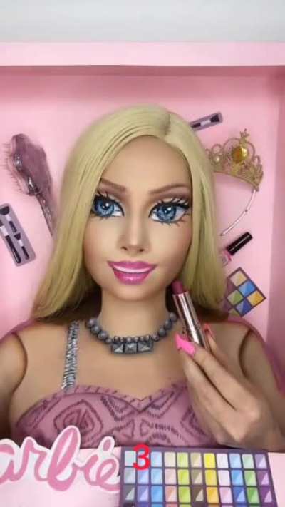 Crazy make up skills...
