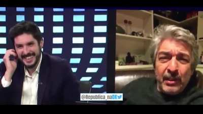 La reacción de Ricardo Darín cuando se enteró de los dichos de Alberto Fernandez sobre los brasileros y mexicanos.