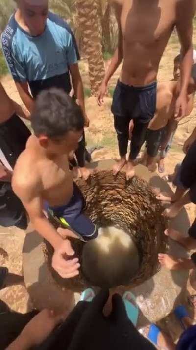 Kids swim in their free time