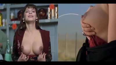 The Tit and the Moon (Spanish: La Teta y la luna) (1994), Tous Publics (France), Mathilda May (France) and 2 unknown actresses.