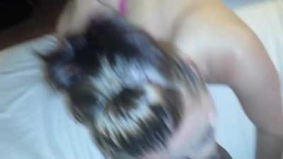 White girl takes 2 Black Cocks after a dorm party