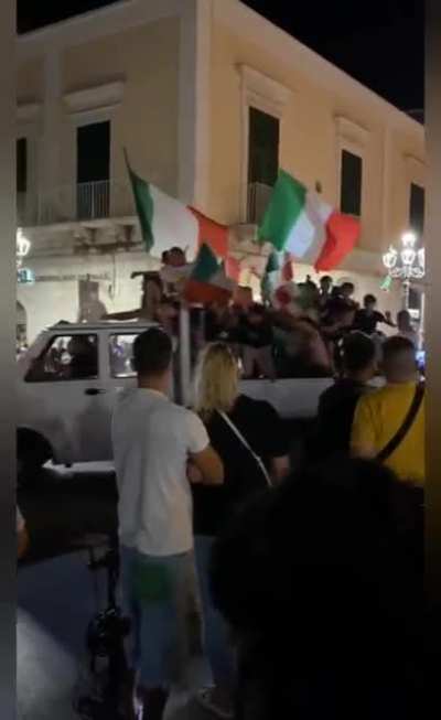 Eurocopa Commemoration in Italy