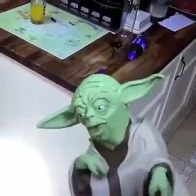 Feel the force going through you, you will