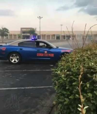 GTA in real life in the West End Mall in Atlanta