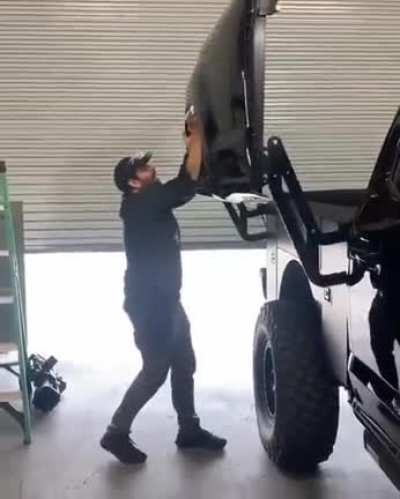 How to hide your work tools without them being stolen.