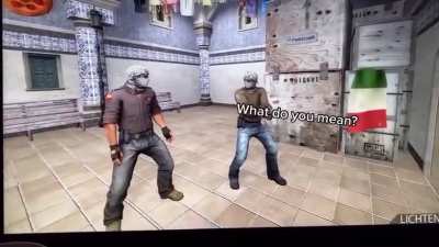Proper way to hold an Italian pistol