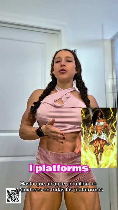 Day 33 of me flexing until I reach 1 Million/ Have my own Fornite and Marvel skin .Full flexis at shred<wbr>dedga<wbr>ins.c<wbr>om #zillionaire #shreddedgains #musclegoddess #glutegoddess #caro<wbr>lynem<wbr>arque<wbr>z