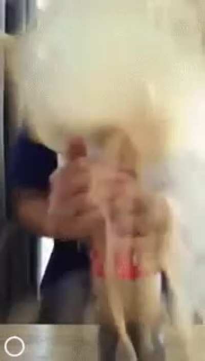 she wanted to do the volcano experiment that's all