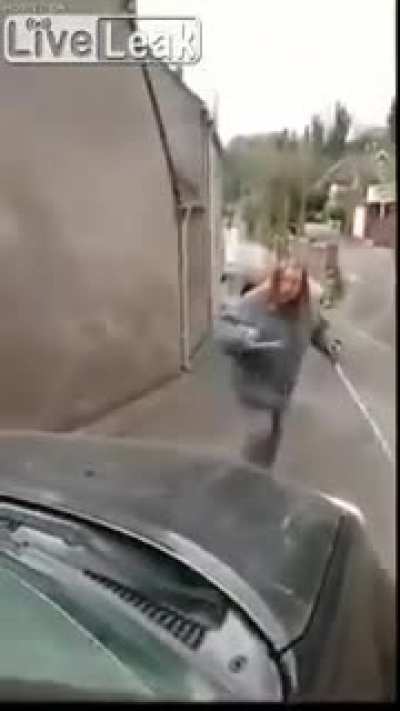 Kevin loses his temper on karen refusing to stand aside