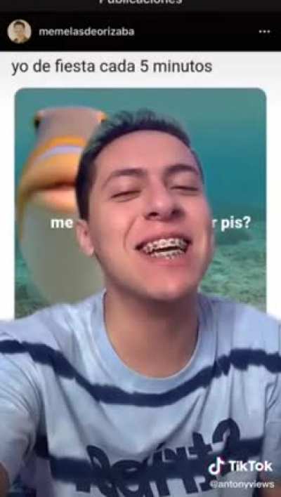 Nunca habia visto alguien tan feliz