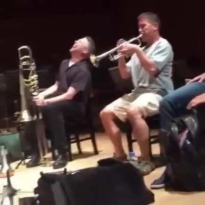 Chair & Trumpet