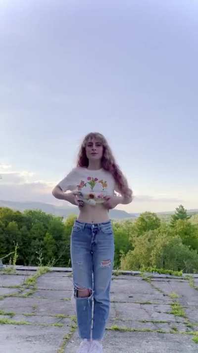 Mountain top titty drop ⛰ OC