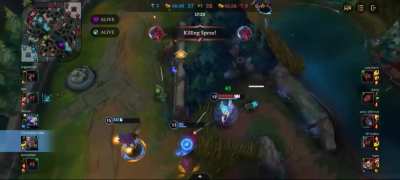 Really loving new Sett W buff, even without the Infernal DR buff, still hitting hard.