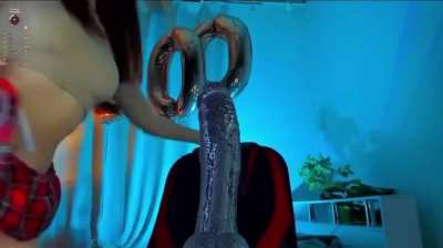 Veronica Garcia Back At It Again She Probably Only Sucks Dildos Cause She Takes Souls ! 😈🐐