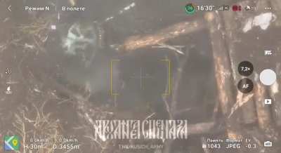Ukranian got his entire face skin blast off by drone