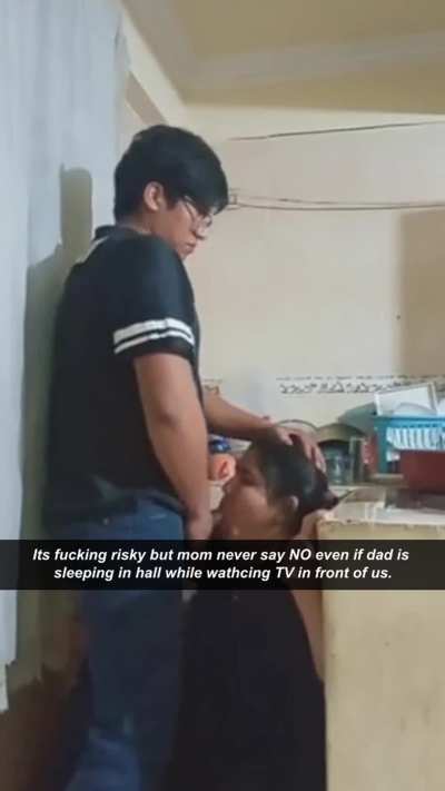 Mom son