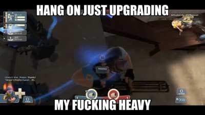 When the sentry is heavy!!! 😳😳😳