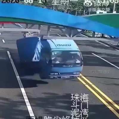 Speeding and ignoring the pack of space above