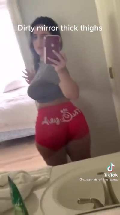 she know she bad..