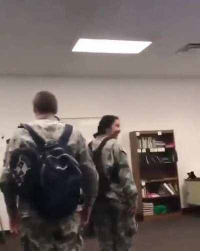 I love laughing in serious moments