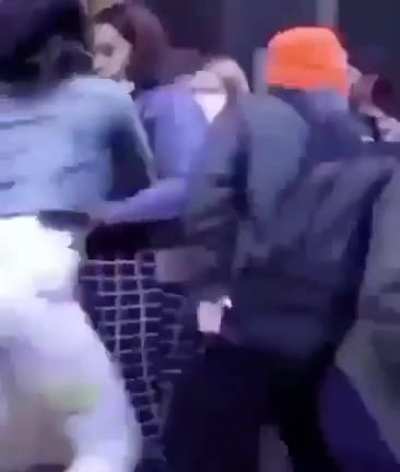 This was more than justified. Good punch by the way