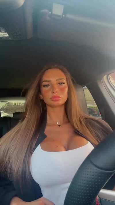 In the car 