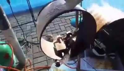 Pancake machine at an elementary school in South Africa