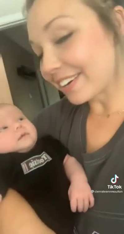 Thw baby hates her