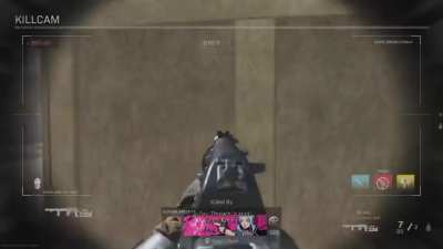 is this guy hacking or does he just have twitchy aim?