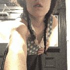 Exposing myself in front of the front door to my building [f]