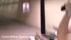 The recoil of a Smith and Wesson