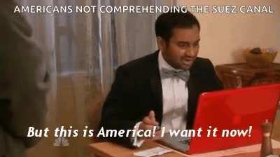 Americans not comprehending the Suez Canal