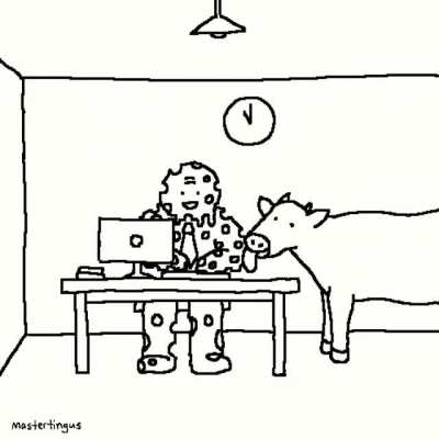 What the cow?