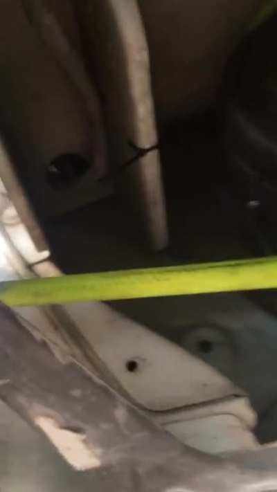 Air hose guide tube printed in ABS