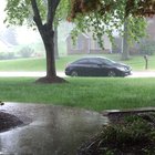 Eating lunch outside just because its raining