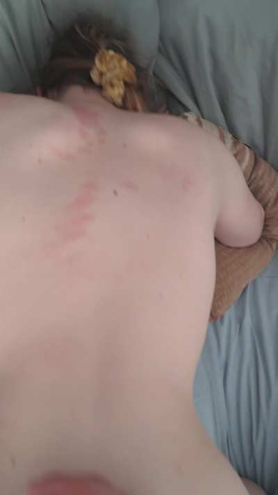 he drills me deep from the back