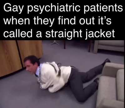Should’ve used a straightn’t one instead