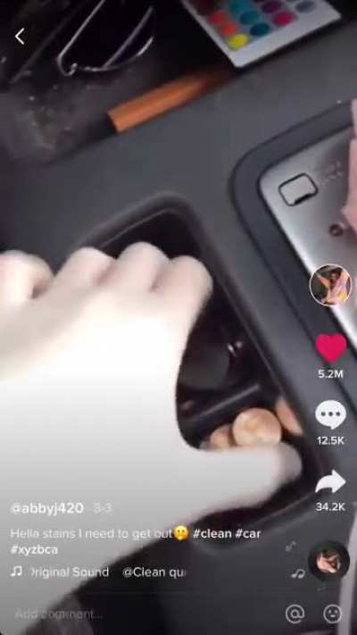 I’m browsing cleaning videos and saw this gem