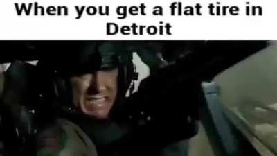 flat tire