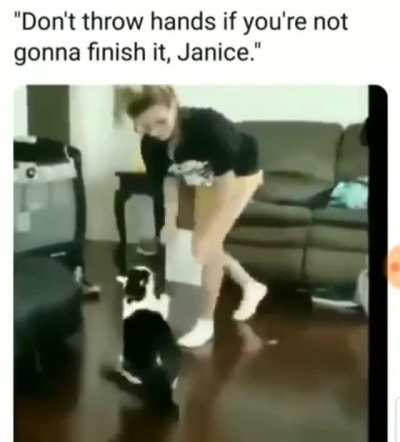 Finishing the fight