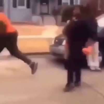 Friendly boxing match