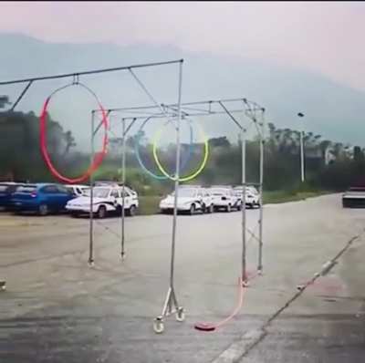 HMRB while I fly through hoops.