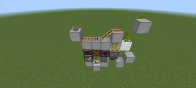 One wide minecart yeeter v2