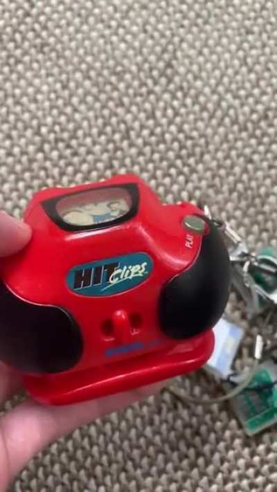 When the nostalgia of hit clips meets 20 year old batteries